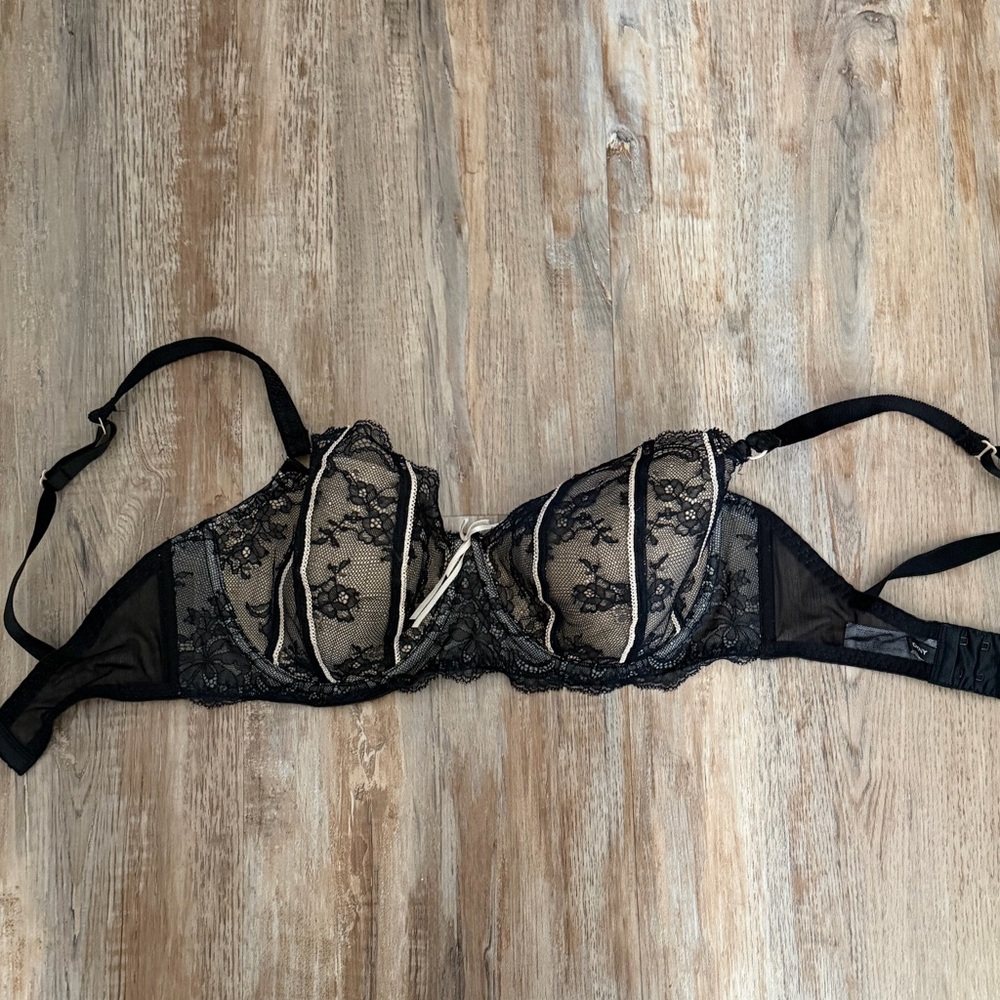 DKNY Black Lace Bras 34DD